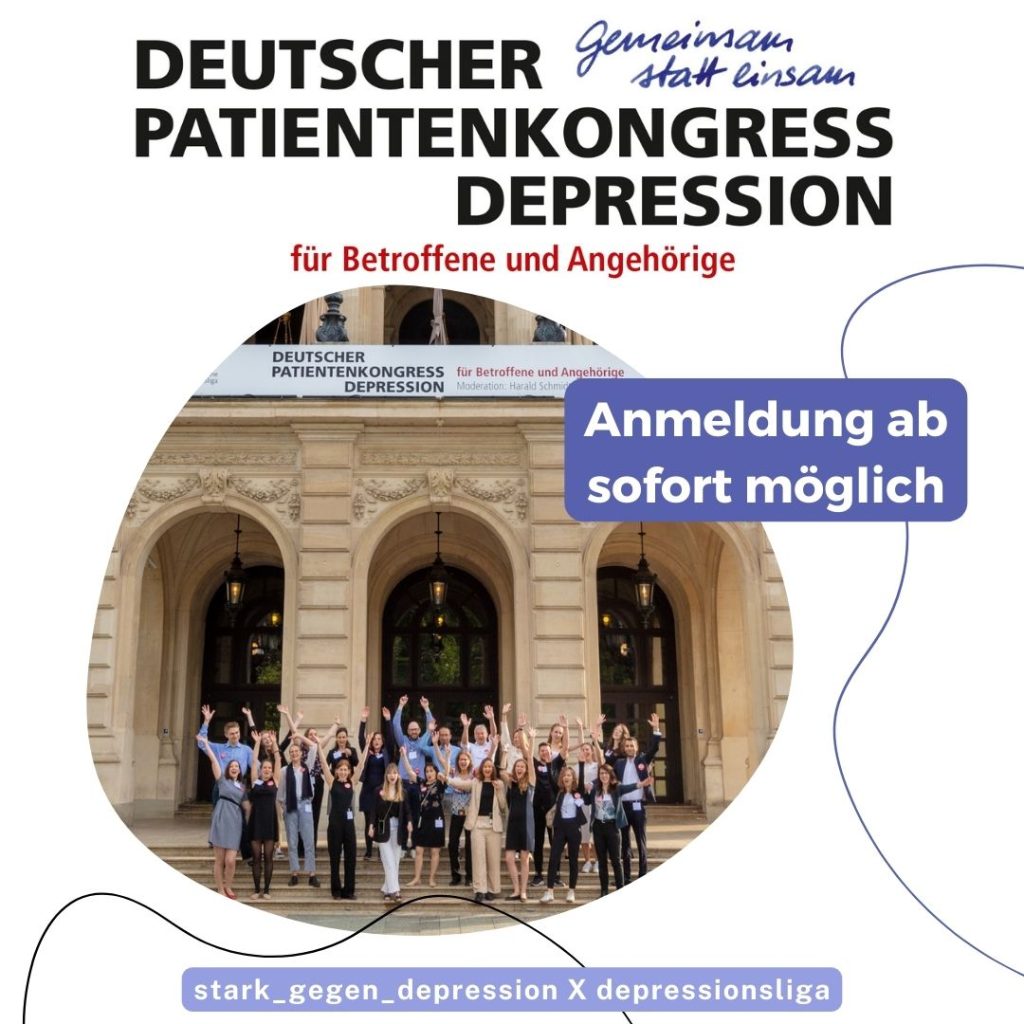 Patientenkongress Depression Anmeldung Kongress 1